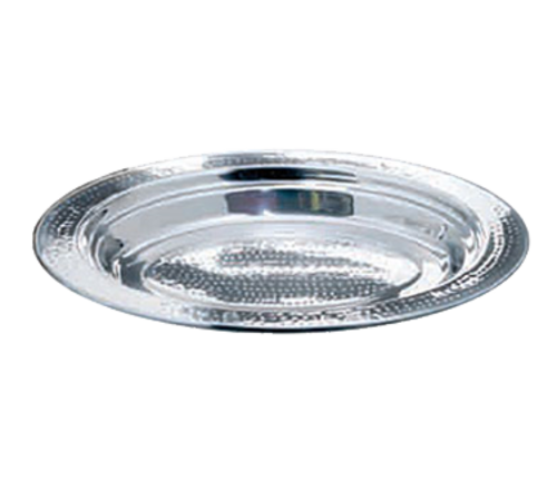 Bon Chef 5288H 2.5-Qt Full Oval Food Pan, 2" Deep, Hammer Finish-cityfoodequipment.com