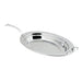 Bon Chef 5288HLSS 2.5-Qt Full Oval Food Pan W/ Long Stainless Handle, 2" Deep-cityfoodequipment.com