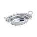Bon Chef 5304HRSS 2-Qt Full Oval Food Pan W/ Round Stainless Handle, Bolero-cityfoodequipment.com