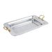 Bon Chef 5306HR Full-Sized Steam Pan, Stainless-cityfoodequipment.com