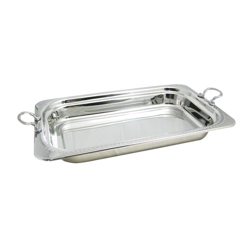 Bon Chef 5308HRSS Full Size Food Pan W/ Round Stainless Handle, 2 5/8" Deep, Bolero-cityfoodequipment.com
