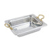 Bon Chef 5309HR 1/2 Size Food Pan W/ Round Handle, 2 3/4" Deep, Bolero-cityfoodequipment.com