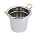 Bon Chef 5311HR 7.5-Qt Soup Tureen W/ Round Handles, Bolero, Stainless Steel-cityfoodequipment.com