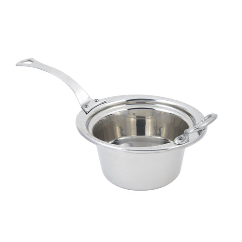 Bon Chef 5350HLSS 2-Qt Casserole Steamtable Dish W/ Long Stainless Handle, Bolero-cityfoodequipment.com