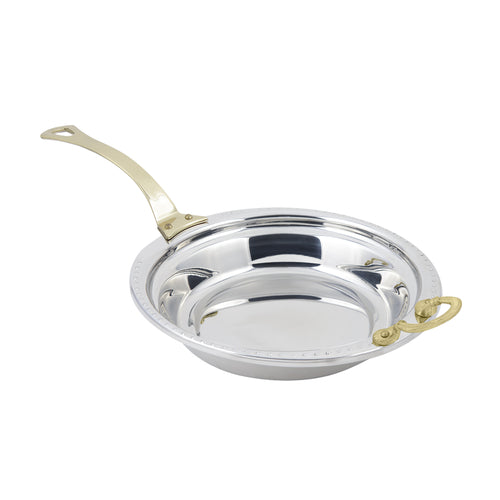 Bon Chef 5355HL 2.5-Qt Casserole Steamtable Dish W/ Long Handle, Bolero, Stainless-cityfoodequipment.com