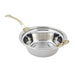 Bon Chef 5356HL 4-Qt Casserole Steamtable Dish W/ Long Handle, Bolero, Stainless-cityfoodequipment.com
