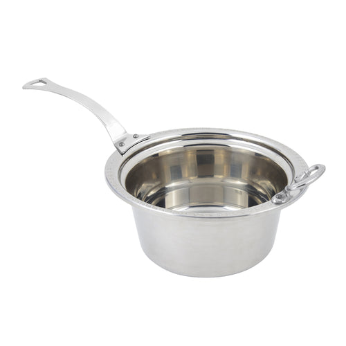 Bon Chef 5360HLSS 5-Qt Casserole Steamtable Dish W/ Long Stainless Handle, Bolero-cityfoodequipment.com