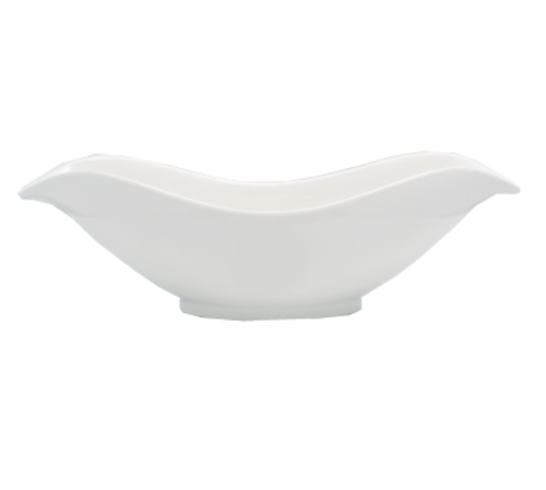 Bon Chef 53600 4 Oz Oval Melamine Bowl, White-cityfoodequipment.com