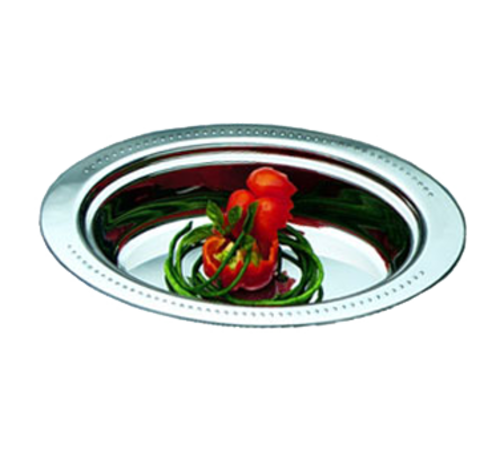 Bon Chef 5399 Full Oval Food Pan, 3 1/2" Deep, Heavy Gauge Stainless-cityfoodequipment.com