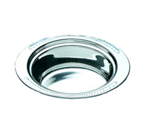 Bon Chef 5403 Full Oval Food Pan, 4 1/4" Deep, Laurel, Stainless-cityfoodequipment.com