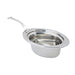 Bon Chef 5403HLSS Full Oval Food Pan, Long Stainless Handle, 4 1/4" Deep, Laurel-cityfoodequipment.com