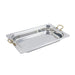 Bon Chef 5408HR Full Size Food Pan W/ Round Handle, 2 5/8" Deep, Laurel, Stainless-cityfoodequipment.com