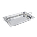 Bon Chef 5408HRSS Full Size Steam Pan, Stainless-cityfoodequipment.com