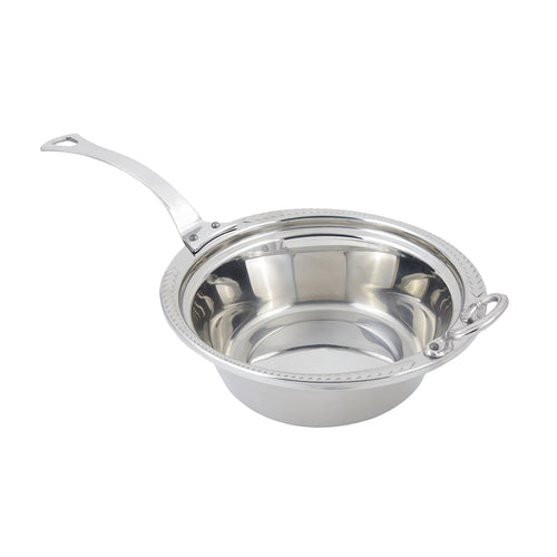 Bon Chef 5456HLSS 4-Qt Casserole Steamtable Dish W/ Long Stainless Handle, Laurel-cityfoodequipment.com