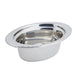 Bon Chef 5603 3.75-Qt Oval Food Pan, 4.5" Deep, Stainless-cityfoodequipment.com