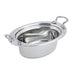 Bon Chef 5603HRSS 3.75-Qt Oval Food Pan W/ Round Stainless Handle, 4.5" Deep,-cityfoodequipment.com