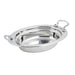 Bon Chef 5604HRSS 2 Qt Oval Food Pan W/ Round Stainless Handle, 2 1/2" Deep,-cityfoodequipment.com