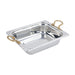 Bon Chef 5609HR 1/2 Size Food Pan W/ Round Handle, 2 3/4" Deep, Stainless-cityfoodequipment.com