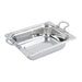Bon Chef 5609HRSS 1/2 Size Food Pan W/ Round Stainless, 2 3/4" Deep,-cityfoodequipment.com