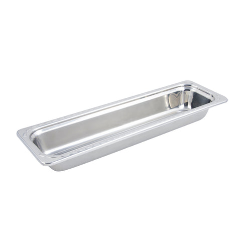 Bon Chef 5610 1/2 Size Long Food Pan, 2 3/4" Deep, Stainless-cityfoodequipment.com