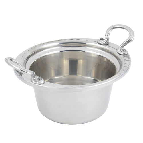 Bon Chef 5650HRSS 2-Qt Casserole Steamtable Dish W/ Round Stainless Handle, Arches-cityfoodequipment.com