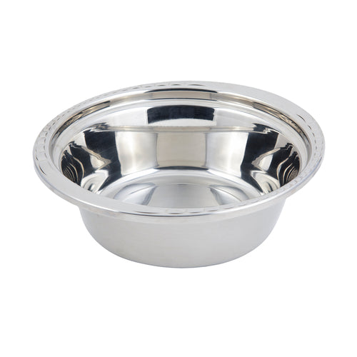 Bon Chef 5656 4-Qt Casserole Steamtable Dish, Arches, Stainless-cityfoodequipment.com