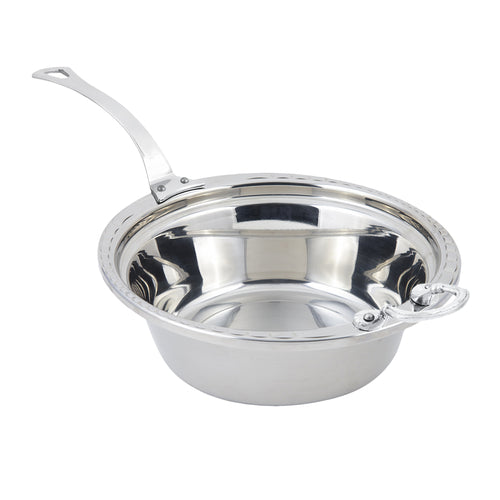 Bon Chef 5656HLSS 4-Qt Casserole Steamtable Dish W/ Long Stainless Handle, Arches-cityfoodequipment.com