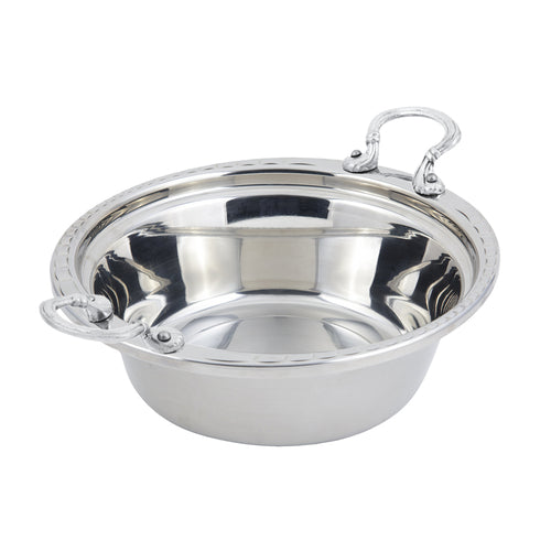 Bon Chef 5656HRSS 4-Qt Casserole Steamtable Dish W/ Round Stainless Handle, Arches-cityfoodequipment.com