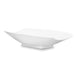 Bon Chef 53704 2 Qt Rectangular Melamine Serving Bowl, White-cityfoodequipment.com