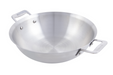 Bon Chef 60014 2 1/2 Qt Stainless Stir Fry Pan - Induction Ready-cityfoodequipment.com