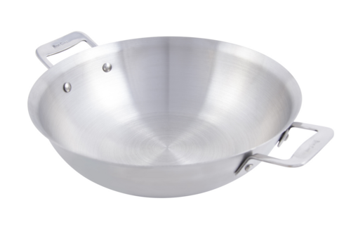 Bon Chef 60014 2 1/2 Qt Stainless Stir Fry Pan - Induction Ready-cityfoodequipment.com