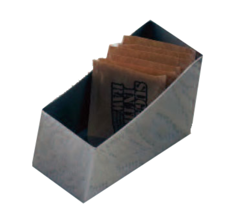 Bon Chef 61303 Rectangular Sugar Caddy - Stainless Steel, Silver-cityfoodequipment.com