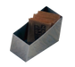 Bon Chef 61303 Rectangular Sugar Caddy - Stainless Steel, Silver-cityfoodequipment.com