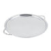 Bon Chef 61337 20" Round Tray W/ Bead Border, Stainless-cityfoodequipment.com