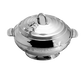 Bon Chef 61209 13 3/5" Round Insulated Hotpot Server W/ Locking Lid, Stainless-cityfoodequipment.com