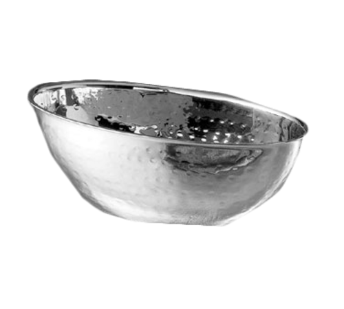 Bon Chef 61215 11 1/5" Nut Bowl, Stainless W/ Hammered Finish-cityfoodequipment.com