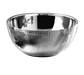 Bon Chef 61260 3 Qt Double Wall Bowl, Stainless W/ Hammered Finish-cityfoodequipment.com