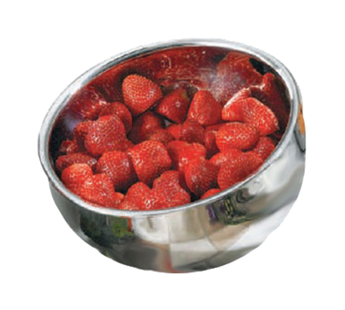 Bon Chef 61267 3 Qt Angled Double Wall Bowl, Stainless-cityfoodequipment.com