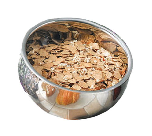 Bon Chef 61268 3-Qt Angled Double Wall Bowl, Stainless Steel-cityfoodequipment.com