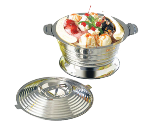 Bon Chef 61280 11 1/4" Ice Cream Sundae Server, Stainless Steel-cityfoodequipment.com