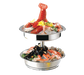 Bon Chef 61281 17" Diameter Seafood Tower, Stainless Steel-cityfoodequipment.com