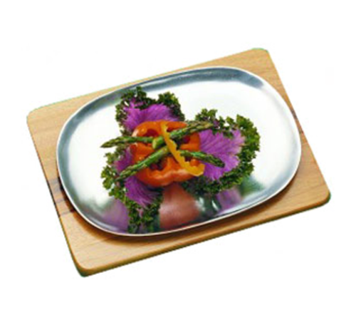 Bon Chef 8000 Wood Underliner For Sizzle Plate, 9 X 13"-cityfoodequipment.com