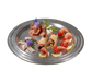 Bon Chef 9312 13 1/2" Round Plate, Stainless-cityfoodequipment.com