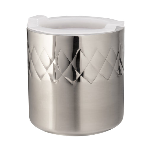 Bon Chef 9315DI 5" Round Salad Dressing Container - 24-Oz Capacity, Stainless-cityfoodequipment.com