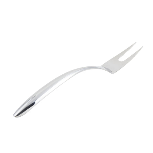 Bon Chef 9455 14" Hollow Cool Handle Serving Fork-cityfoodequipment.com