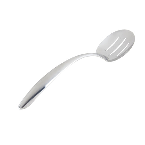 Bon Chef 9458 13 1/2" Slotted Serving Spoon W/ Hollow Cool Handle-cityfoodequipment.com