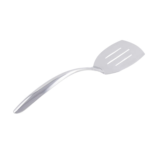 Bon Chef 9460 14 3/4" Slotted Serving Turner W/ Hollow Cool Handle-cityfoodequipment.com