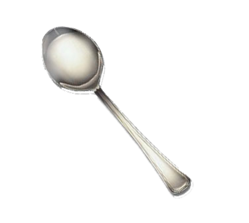 Bon Chef 9451 12 1/2" Serving Spoon, Solid Stainless Steel-cityfoodequipment.com