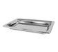 Bon Chef 9323H 12 3/4" Rectangle Platter - Double Wall, Stainless-cityfoodequipment.com