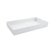 Bon Chef 9325WHITE 11.50" Cold Wave Underliner - White-cityfoodequipment.com